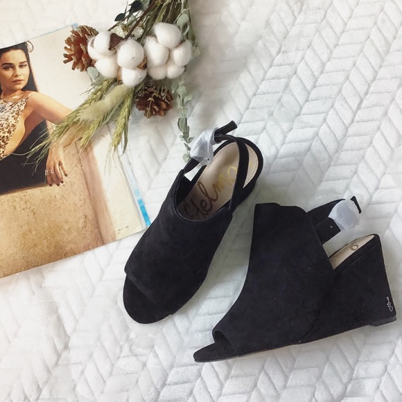 Sam Edelman Warick Wedge Sandal - Picture 2 of 7